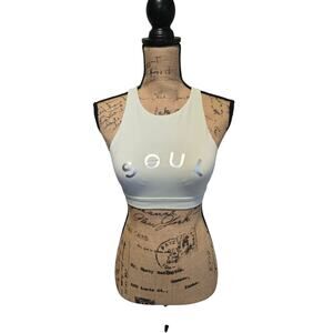 Soul Cycle x Lululemon pastel green workout top, size 6